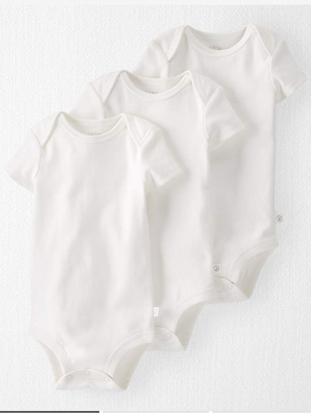 Little Planet Organic Cotton Short Sleeve Onesies 3 pack
